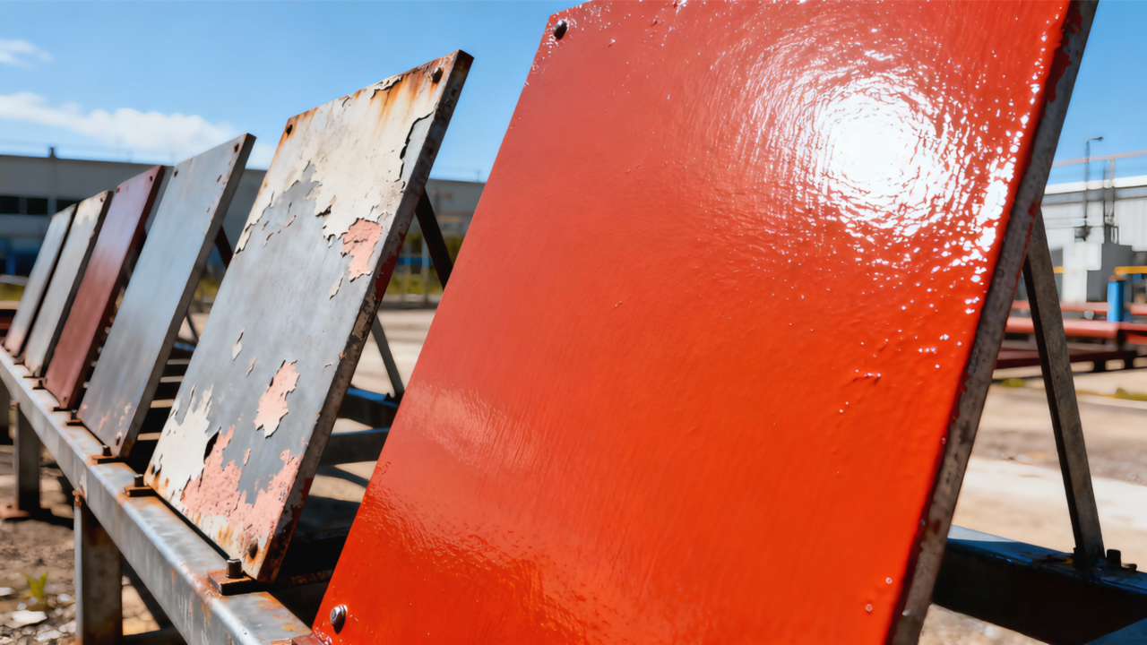 revêtement en polyuréthane avec une excellente résistance aux UV et aux intempéries