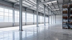 Indoor steel structure coating system for light corrosion environment