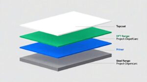 News 24 Anti-corrosion coating system layers on steel primer intermediate topcoat