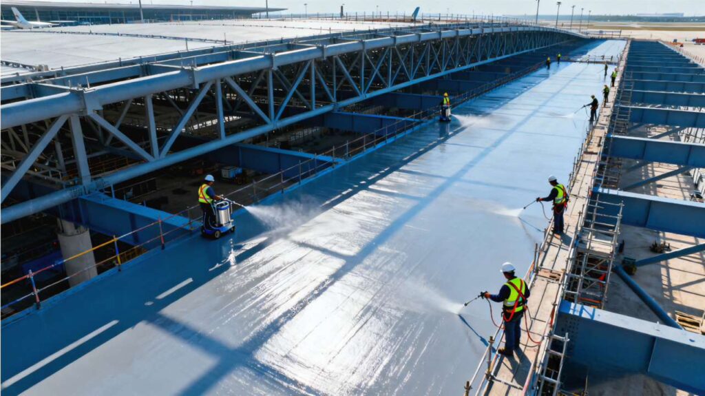 fire-resistant coatings used in industrial plants