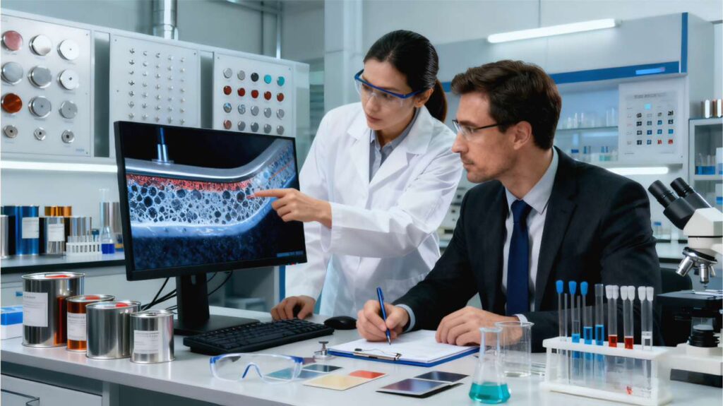 industrial coating manufacturer project support