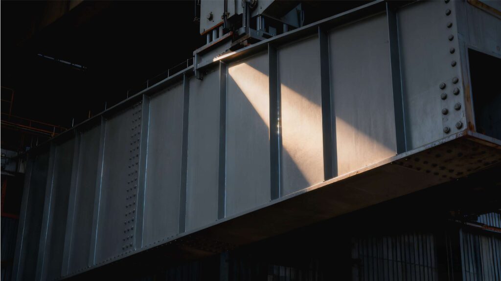 industrial steel surface priming before coating application