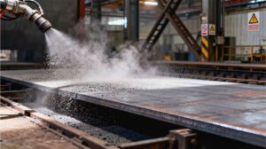 steel structure corrosion due to coating failure