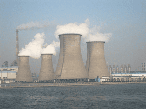 Cooling tower internal and external protective coating project in Qinzhou, featuring chemical-resistant and water-resistant systems for power and industrial facilities.